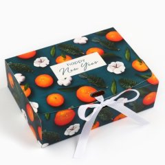 Коробка для сладостей "Мандарины" 16,5х12х5 см 5004052, 89 ₽ Коробка для сладостей "Мандарины" 16,5х12х5 см 5004052