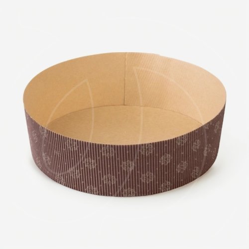 Форма бумажная для выпечки пирога D185 H60 мм 1 шт 