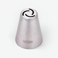 Насадка кондитерская #026 "Три лепестка" 