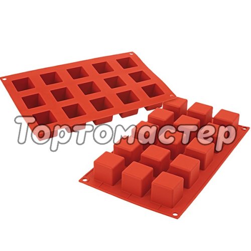 Форма силиконовая Silikomart Кубики 3,5 см SF105