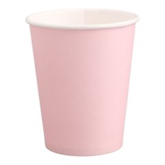Стакан бумажный Розовый 250 мл 4488766