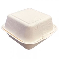 Упаковка для бенто-торта Белая 15,5х15,5 см дно 10х10 см Б-72, B003, B101B, HL66, ГП-00003