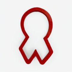 Вырубка пластиковая LUBIMOVA "Георгиевская ленточка" LC-00004897	