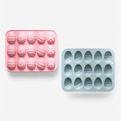 Форма силиконовая "Пасхальные кружевные яйца" арт010018