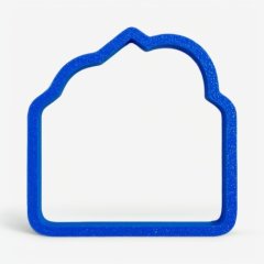 Вырубка пластиковая LUBIMOVA "Конверт с сердцем" LC-00003153	