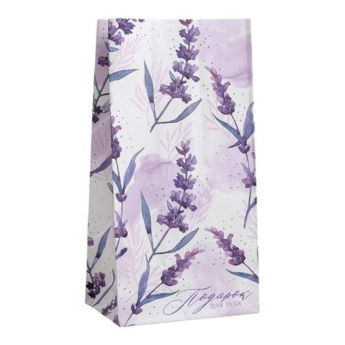 Пакет бумажный для сладостей "Люпины" 5206403
