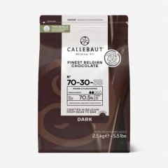 Шоколад горький CALLEBAUT 70,5% 250 г 70-30-38NV-595,  70-30-38RT-U71  фасовка