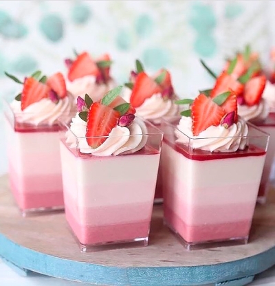 Трайфл Ягодный градиент