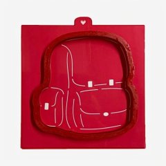 Вырубка пластиковая и трафарет LUBIMOVA "Школьный рюкзачок" LC-00009188	