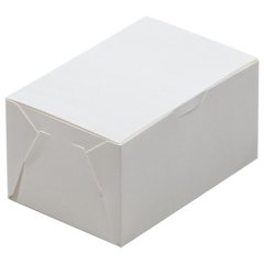 Коробка для сладостей ForGenika SIMPLE Белый 15х10х8 см ForG SIMPLE W 150*100*80 FL