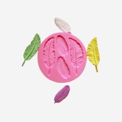 Молд силиконовый "Пёрышко" 										, 119 ₽ Молд силиконовый "Пёрышко"