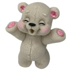 Фигурка из шоколадной глазури Мишка Happy 