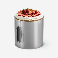 Форма металлическая для выпечки раздвижная Круг H14 D14-20 см 4178258