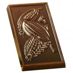 Молд пластиковый для шоколада Плитка Какао 4309153
