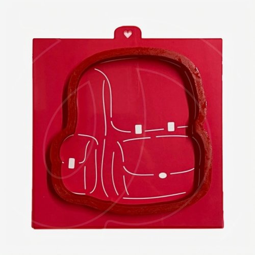 Вырубка пластиковая и трафарет LUBIMOVA "Школьный рюкзачок" LC-00009188	