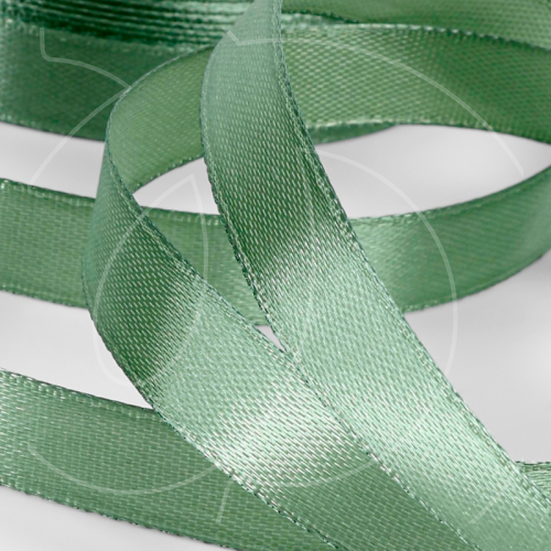 Лента для декора и упаковки атласная Нежно-зелёная 1,2 см 23 м 3019745