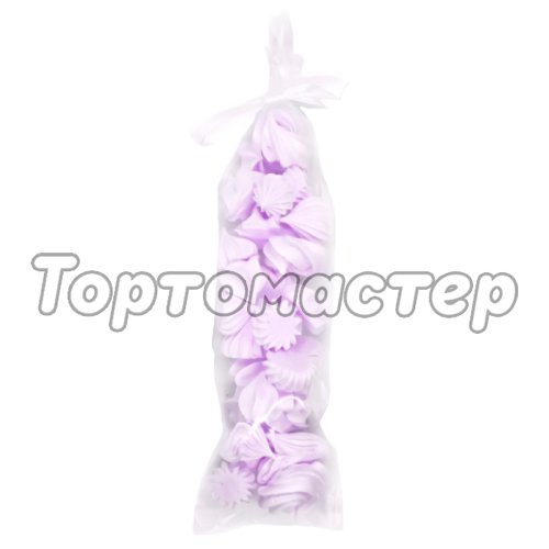 Украшение кондитерское сахарное безе "Фиолетовое" 50 г Р004