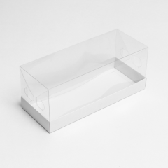 Коробка для рулета с прозрачной крышкой белая 35х12х12 см , 159 ₽ Коробка для рулета с прозрачной крышкой белая 35х12х12 см