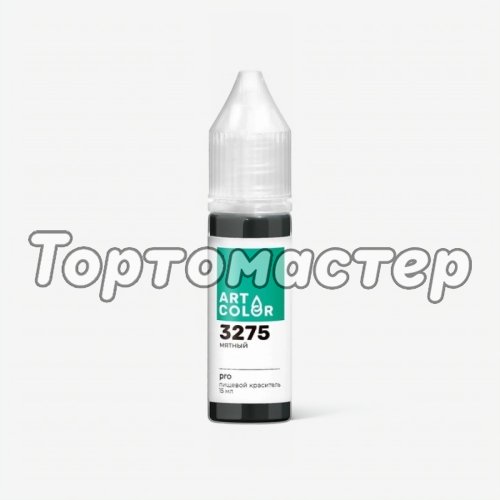 Краситель пищевой гелевый водорастворимый Art Color "Pro 3275 Мятный" 15 мл 