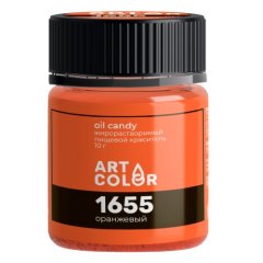 Краситель пищевой сухой жирорастворимый ART COLOR "OIL CANDY Оранжевый" 10 г OIL-4681-10