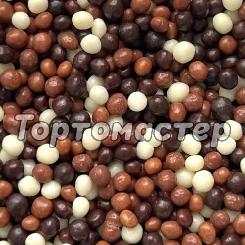 Шоколадные мини-шарики хрустящие CALLEBAUT MINI CHOCOLATE CRISPEARLS 425 г CHX-CC-MCRISE0-999